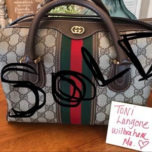 Gucci Boston bag with strap